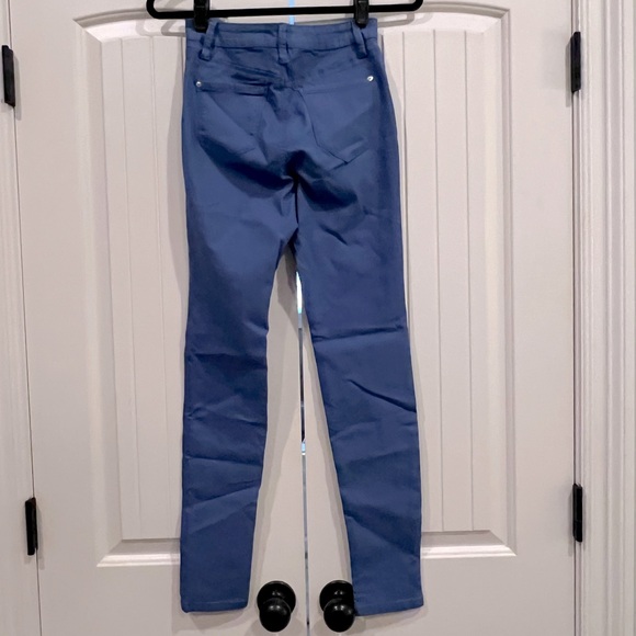 YMI Hyper-Stretch Jeggings • Cornflower Blue - Picture 2 of 2